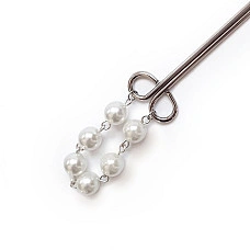Затискач для клітора Art of Sex - Clit Clamp Royal Pearls