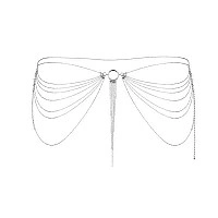 Цепочка трусики или лиф Bijoux Indiscrets Magnifique Waist Chain - silver, украшение на тело