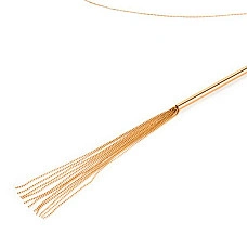 Ланцюжок-батіг на шию Bijoux Indiscrets MAGNIFIQUE Necklace Whip - Gold, прикраса для тіла