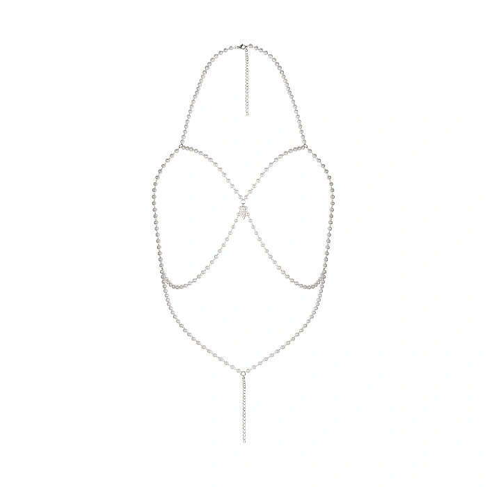 Украшение на грудь Obsessive Lyxa jewelry cupless bra