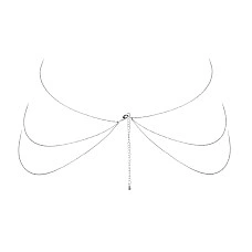 Цепочка для тела Bijoux Indiscrets Magnifique 8 Body Chain — Silver