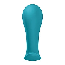 Анальная пробка Fun Factory BOOTIE L Aquamarine, диаметр 3,8 см, тонкий ограничитель