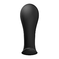 Анальная пробка Fun Factory BOOTIE L Black, диаметр 3,8 см, тонкий ограничитель