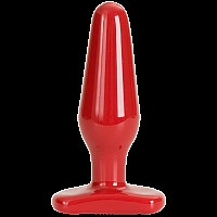 Анальная пробка Doc Johnson Red Boy - Medium 5.5 Inch, макс. диаметр 4см