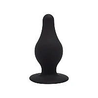 Анальная пробка SilexD (Model 2 size S) двухслойная, силикон+Silexpan, диаметр 3,4 см