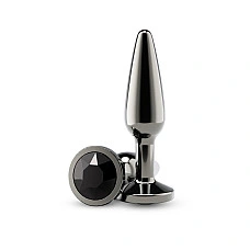 Анальна пробка NS Novelties Rear Assets - Tapered - Medium - Gunmetal - Black