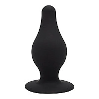 Анальная пробка SilexD (Model 2 size L) двухслойная, силикон+Silexpan, диаметр 4,5 см