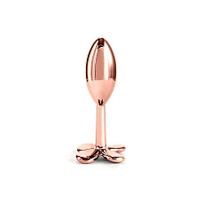 Анальна пробка NS Novelties Rear Assets - Clover - Rose Gold