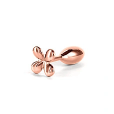 Анальна пробка NS Novelties Rear Assets - Clover - Rose Gold
