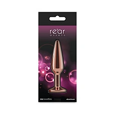 Анальна пробка NS Novelties Rear Assets - Tapered - Medium - Rose Gold - Pink