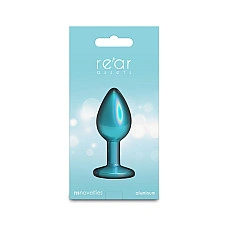 Анальная пробка NS Novelties Rear Assets - Iridescent Teal - Small - Teal