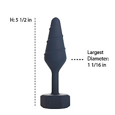 Анальна пробка Lux Active Twist Plug Small Blue