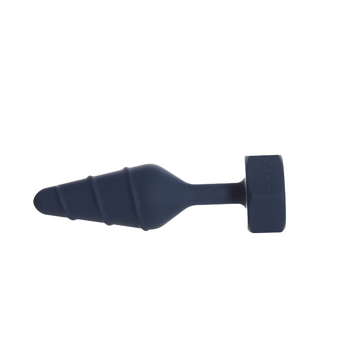 Анальная пробка Lux Active Twist Plug Large Blue