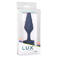 Анальна пробка Lux Active Twist Plug Large Blue