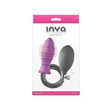 Надувная анальная пробка NS Novelties INYA - InflataPlay - Pink