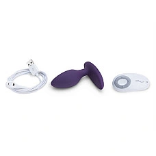Анальная смарт-вибропробка We-Vibe Ditto Purple с пультом ДУ