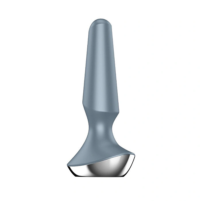 Анальная смарт-вибропробка Satisfyer Plug-ilicious 2 Ice Blue