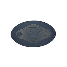 Анальна пробка з пульсацією Lux Active – Throb – 4.5" Anal Pulsating Massager, пульт ДК
