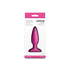 Анальна пробка з вібрацією NS Novelties INYA - Swirl - Pink