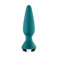 Анальная смарт-вибропробка Satisfyer Plug-ilicious 1 Petrol