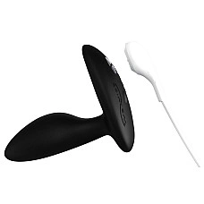 Анальная смарт-вибропробка We-Vibe Ditto+ Satin Black с пультом ДУ
