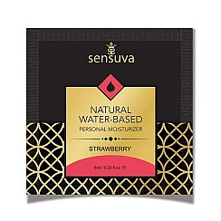 Пробник Sensuva - Natural Water-Based Strawberry (6 мл)
