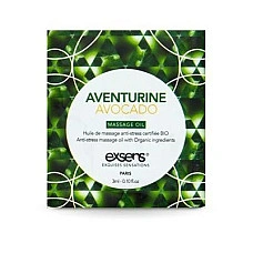 Пробник масажної олії EXSENS Anti-Stress Aventurine Avocado 3мл