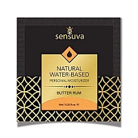 Пробник Sensuva - Natural Water-Based Butter Rum (6 мл)