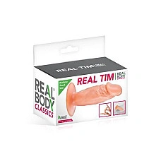 Фалоімітатор Real Body — Real Tim Flash, TPE, діаметр 3,4 см