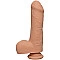Фаллоимитатор Doc Johnson The D - Uncut D - 7 Inch With Balls ULTRASKYN, диаметр 4,5см, необрезанный