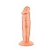 Фаллоимитатор Real Body - Real Zack Flesh, TPE, диаметр 3,7см