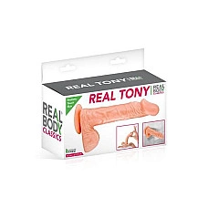 Фалоімітатор Real Body — Real Tony Flash, TPE, діаметр 3,5 см