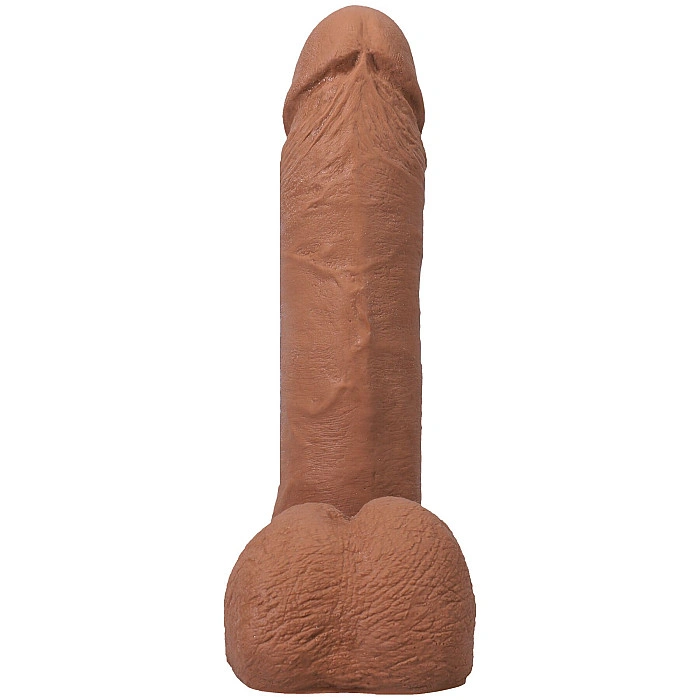 Фаллоимитатор Doc Johnson The Realistic Cock ULTRASKYN - 6 Inch with Balls Caramel