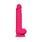 Фаллоимитатор SilexD Kingston Pink (MODEL 15in), двухслойный, силикон+Silexpan, диаметр 7 см
