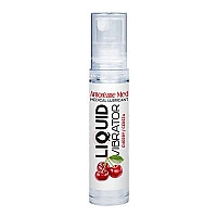 Лубрикант с эффектом вибрации Amoreane Med Liquid Vibrator Cherry (10 мл)