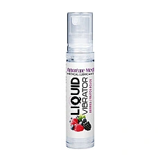 Лубрикант с эффектом вибрации Amoreane Med Liquid Vibrator Berries (10 мл)