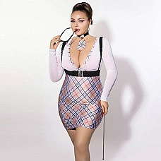 Еротичний костюм вчительки JSY P61126 Plus Size
