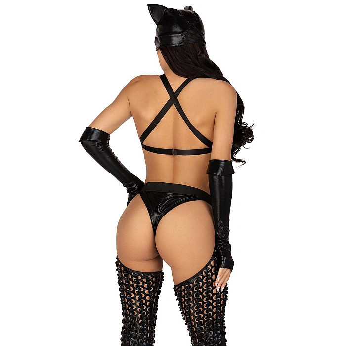 Еротичний костюм кішечки-пані Leg Avenue Mistress Kitty S