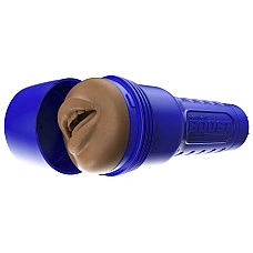 Мастурбатор-ротик Fleshlight Boost Blow Medium Dark Flesh, плавающие кольца Turbo Tech