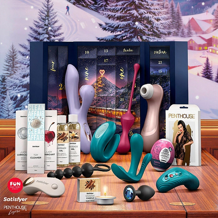 Подарунковий набір Satisfyer Love Express Premium Advent Calendar 2026 (дефекти на пакованні!!!)