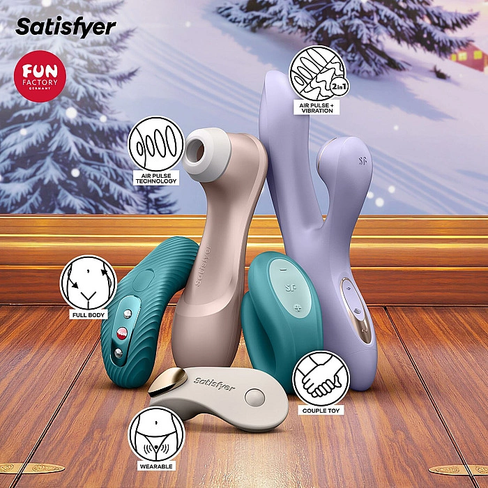 Подарунковий набір Satisfyer Love Express Premium Advent Calendar 2026 (дефекти на пакованні!!!)