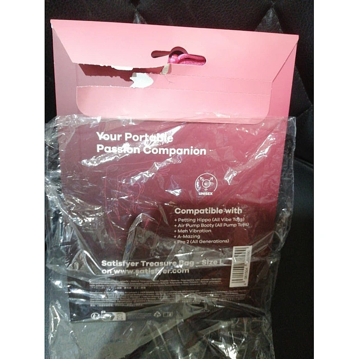 Мішечок для секс-іграшок Satisfyer Treasure Bag L (відкрите паковання!!!)