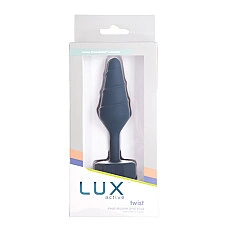 Анальна пробка Lux Active Twist Plug Small Blue (м'яте паковання!!!)