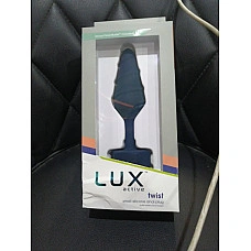 Анальна пробка Lux Active Twist Plug Small Blue (м'яте паковання!!!)