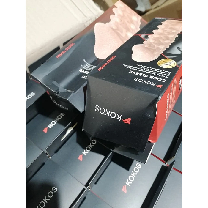 Насадка на член Kokos Cock Sleeve CS 001 L (мятая упаковка!!!)