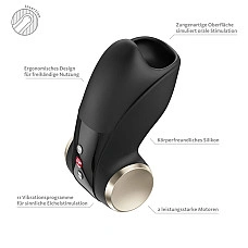 Мастурбатор для головки пениса Fun Factory COBRA LIBRE II Black (мятая упаковка!!!)