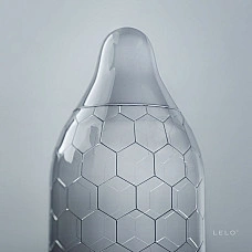 Презервативи LELO HEX Condoms Original 3 Pack (м'ята упаковка!!!)