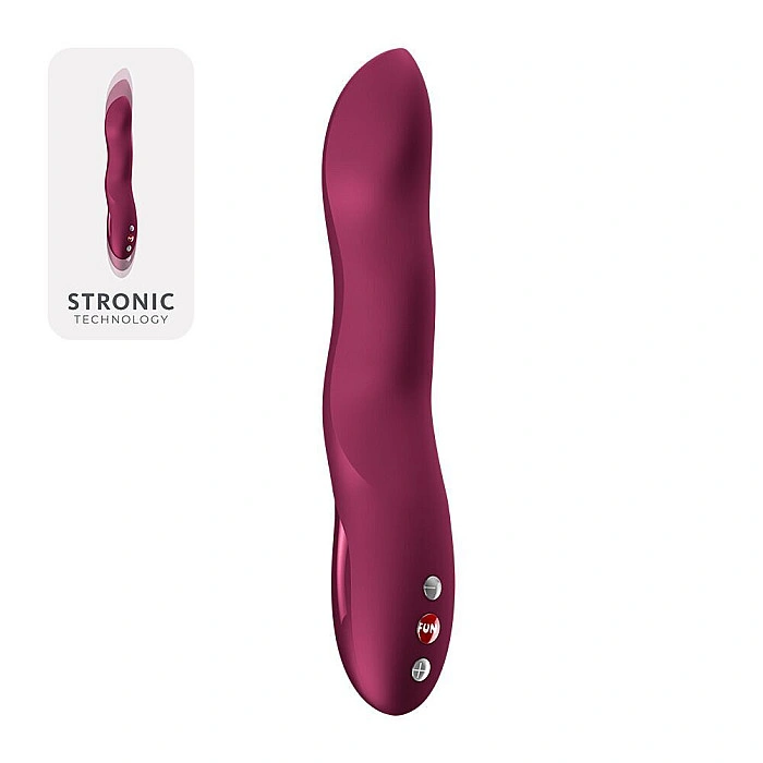 Пульсатор для точки G Fun Factory Stronic Wave Wine Red (м'яте паковання!!!)