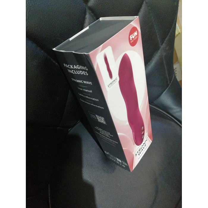 Пульсатор для точки G Fun Factory Stronic Wave Wine Red (м'яте паковання!!!)