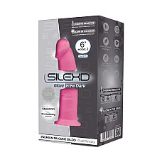 Фалоімітатор SilexD Robby Pink Glow in the dark (м'яте паковання!!!)